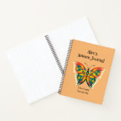 Papillon personnalisé, Journal des papillons color (Intérieur)