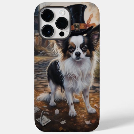 Papillon Pompoenen Halloween Griezelen  Case-Mate iPhone Case (Achterkant)