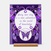 papillon pourpre (Recto)