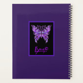 Papillon pourpre 31 (Dos)