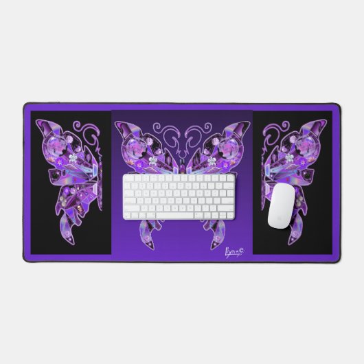 Papillon pourpre 31 (Clavier et souris)