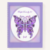 Papillon pourpre 31 Carnet (Devant)
