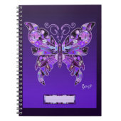 Papillon pourpre 31 Carnet (Devant)