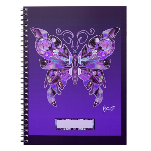 Papillon pourpre 31 Carnet (Devant)