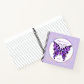 Papillon pourpre 31 Carnet (Intérieur)