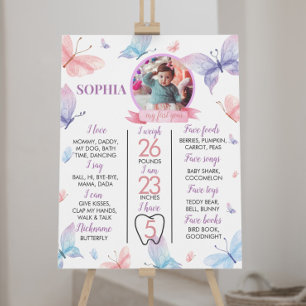 Papillon Premier anniversaire Photo Poster de jalo
