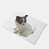 papillon pup deurmat (Schuin)