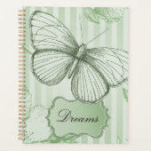 Papillon Rayures Menthe (Devant)
