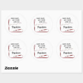 Papillon Reisleiband - Sticker (Vel)