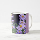 Papillon Reposé Sur Fleurs Mug (Devant droit)