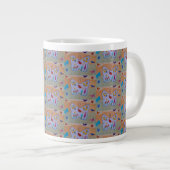 Papillon rêvant une grande Mug (Devant droit)