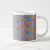 Papillon rêvant une grande Mug (Droite)