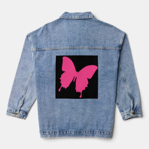 Papillon rose