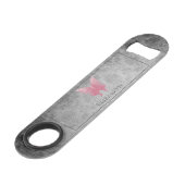 Papillon rose bijoux (Devant angulaire)