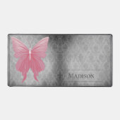 Papillon rose bijoux Damas (Recto)