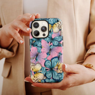 Papillon rose Hive iPhone coque iphone papillon
