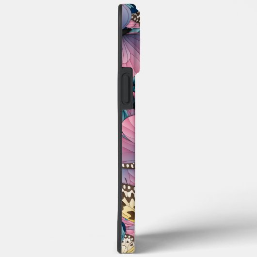 Papillon rose Hive iPhone | coque iphone papillon (Verso / Droite)