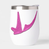 Papillon rose pâle (Gauche)