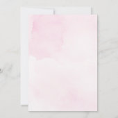 Papillon rose Quinceañera Invitation (Dos)