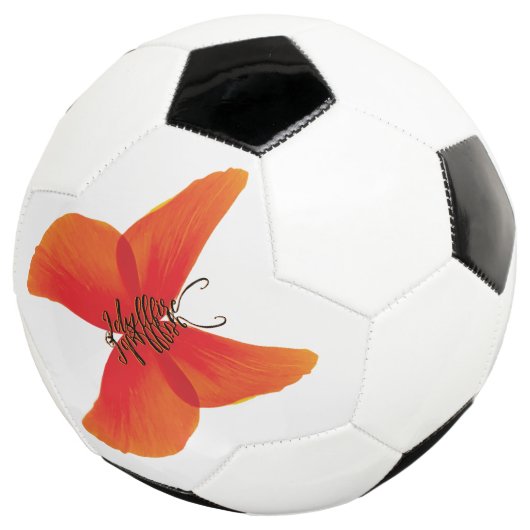 Papillon rouge orange avec votre nom (3/4)