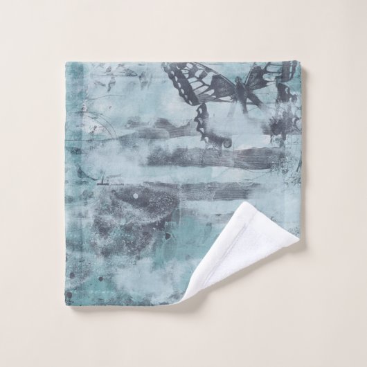 Papillon rustique (Gant de toilette)