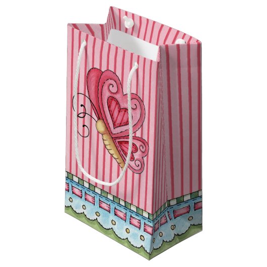 Papillon - Sac cadeau (Devant Angle)