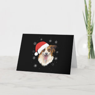 Papillon Santa Kerstmis Kinderen Jongens Meisjes C Kaart