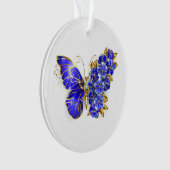 Papillon Saphir Fleur (devant)