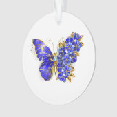 Papillon Saphir Fleur (devant)