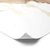 Papillon Satyr Art Imprimer Poster (Coin)