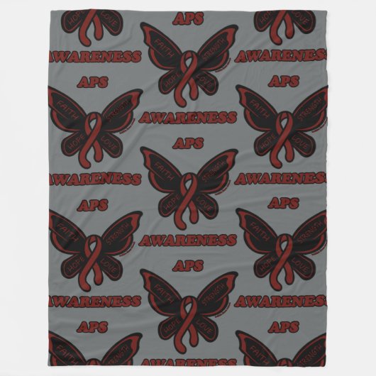 Papillon/Sensibilisation...APS Couverture polaire (Devant)