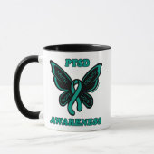 Papillon/sensibilisation...TSPT Mug (Gauche)