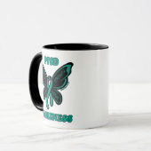 Papillon/sensibilisation...TSPT Mug (Devant gauche)