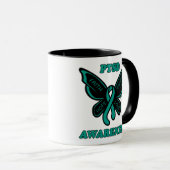 Papillon/sensibilisation...TSPT Mug (Devant droit)