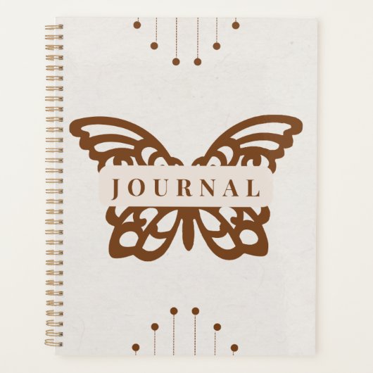 Papillon Silhouette Moderne Boho & Mystique (Devant)