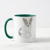 Papillon Sketch Mug (Gauche)