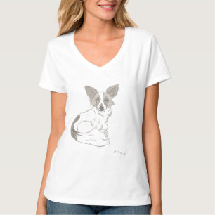 Papillon Sketch Shirten T-shirt