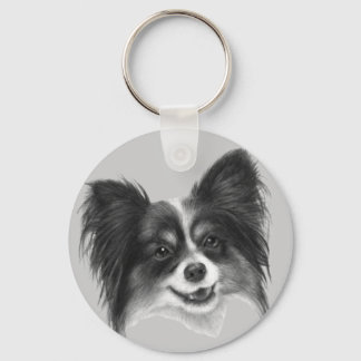 Papillon Sleutelhanger