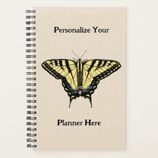 Papillon Southwestern jaune Swallowtail (Devant)