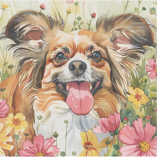 Papillon Sticker – Watercolor Design (Devant)