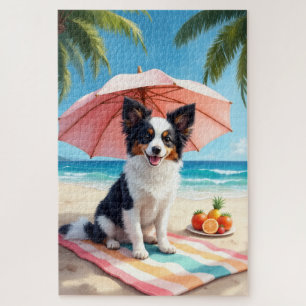 Papillon Strand Ontspanningsscène Legpuzzel