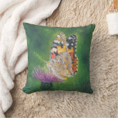 Papillon sur coussin de fleurs (Couverture)