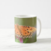 Papillon sur la tasse de café (Devant droit)
