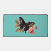 Papillon sur le mât de bureau Rose (Recto)