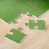 Papillon sur Zinnia Puzzle (Côté)