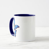 Papillon - Symbole de la transformation Mug (Devant gauche)