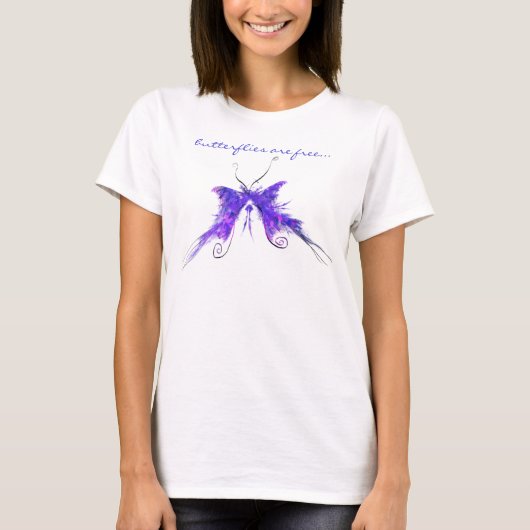 Papillon - T-shirt Lavendar (Devant)