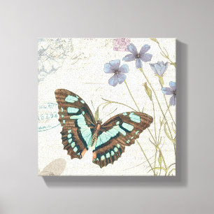 Papillon Tales Canvas Afdruk