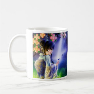 Papillon, tasse de papillon