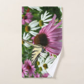 Papillon Tiger En Adulte Sur La Serviette À Main F (Serviette à main)